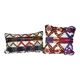 Set of 2 vintage kilim cushion covers 41x41 cm