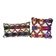Lot de 2 housses de coussin kilim vintage 41x41 cm