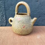 Glazed terracotta pitcher CP Orezza, Corsica