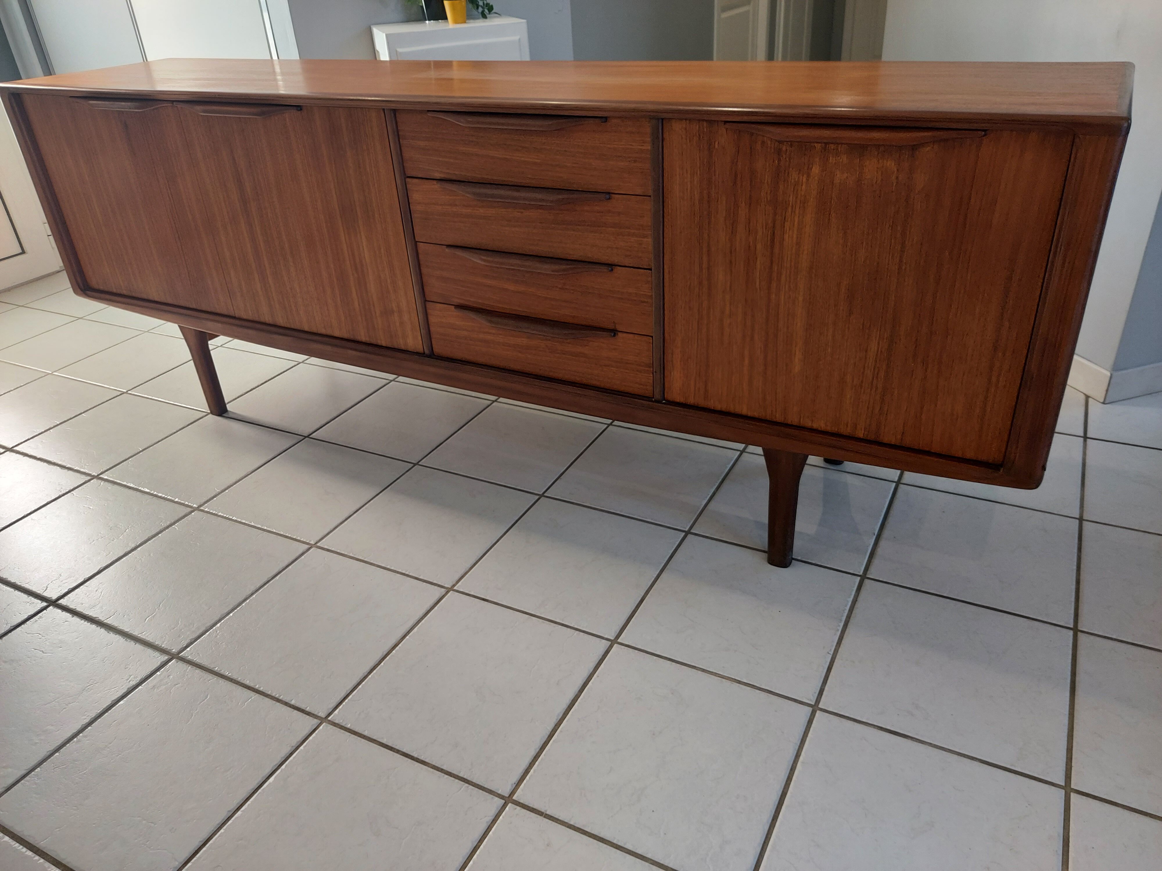 Scandinavian enfilade and vintage teak 1960s