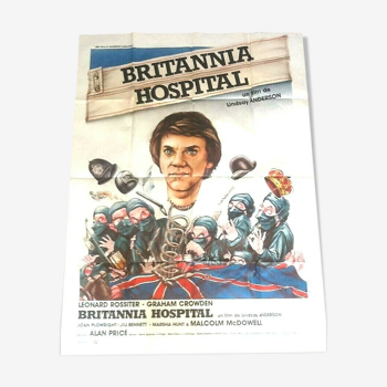 Affiche de Cinéma (1982) Britannia Hospital Un film de Linsdsay Anderson