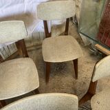 Lot of 6 vintage chairs