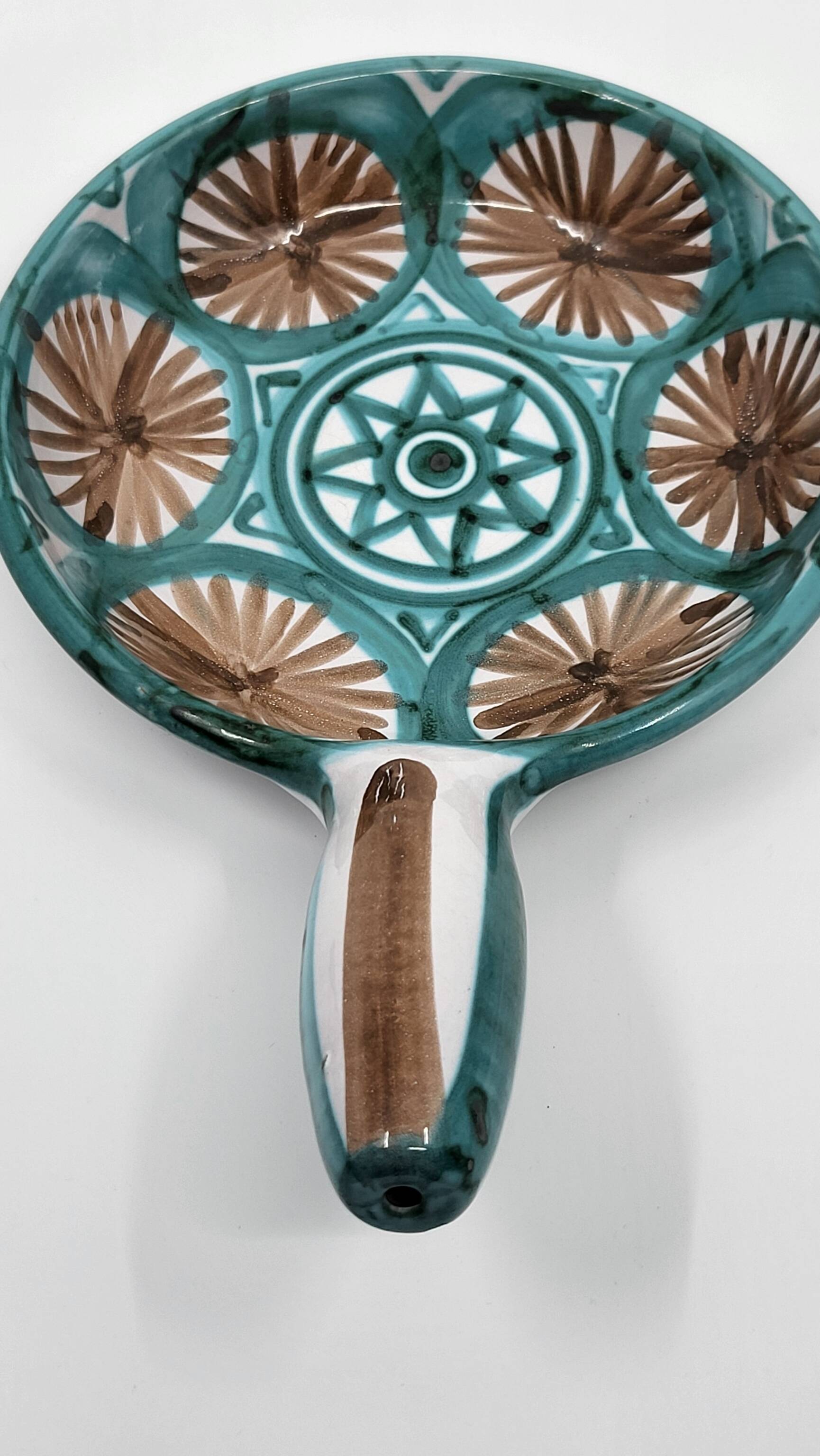 Robert Picault French Ceramic Skillet Vallauris 1960/70 Vintage