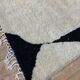 Handmade moroccan berber rug 140 x 96 cm
