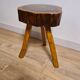 Tabouret de vacher tripode brutaliste