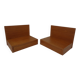 Teak Consoles with Drawers, 1960s, Set of 2