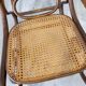 Rocking chair Thonet en bois courbé et cannage