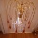Lustre a gouttes vintage murano