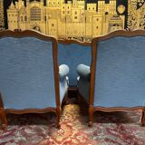 Louis XV style living room Sofa and pair of Armchairs