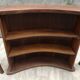 Bar and 2 brutalist stools in massive elm circa 1960