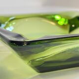 Cendrier, vide-poche en verre vintage