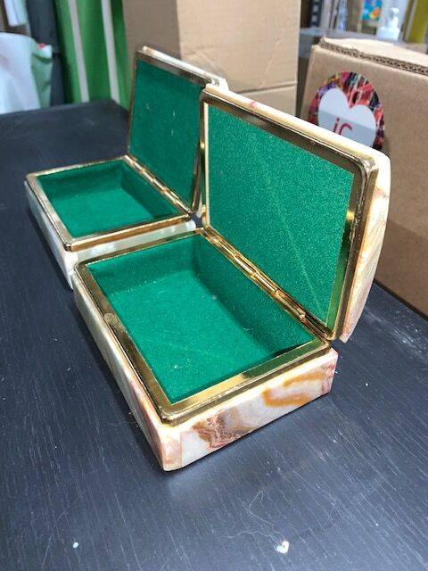 Vintage jewelry boxes