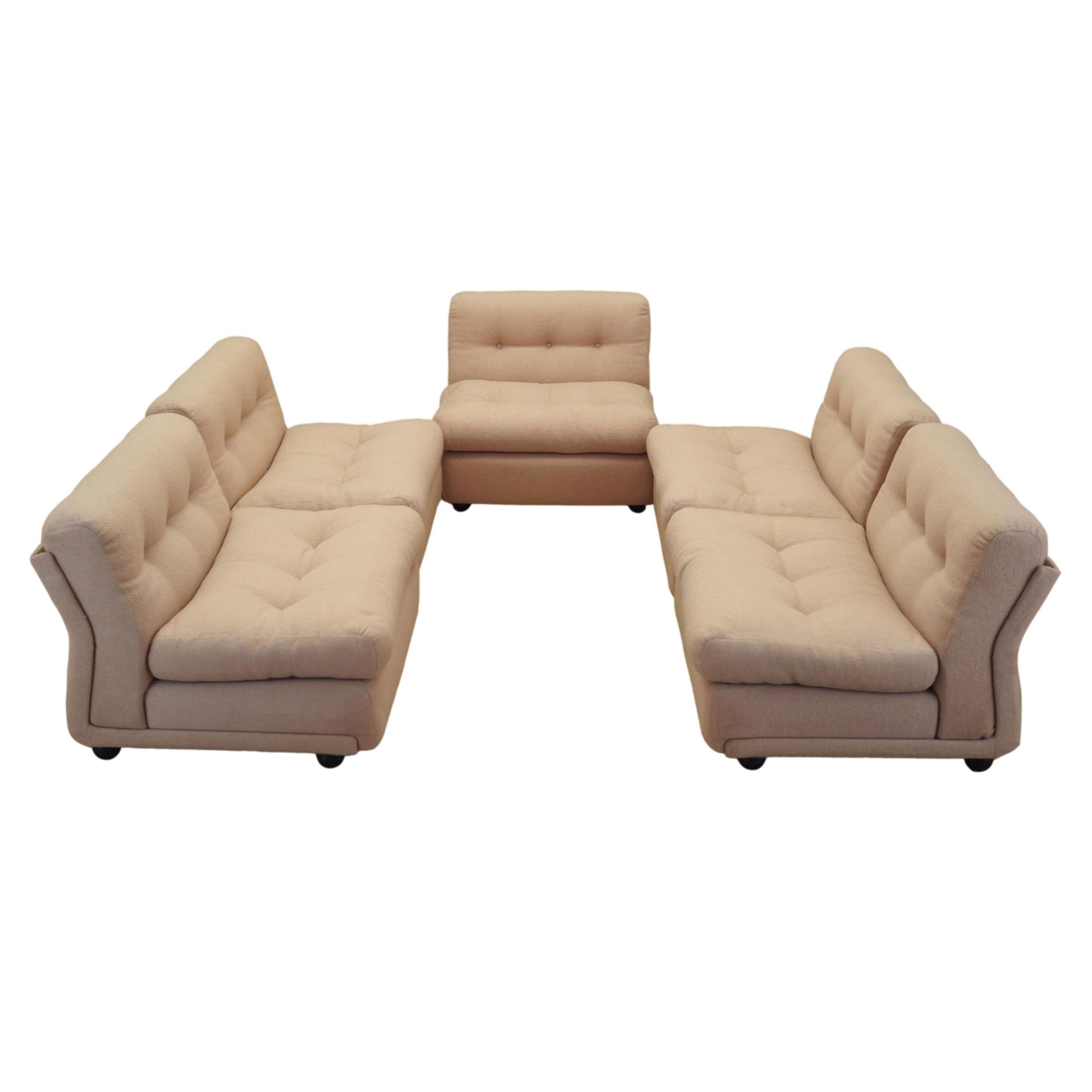 Modular sofa, Italian design, 1970s, designer: Mario Bellini, manufacturer: