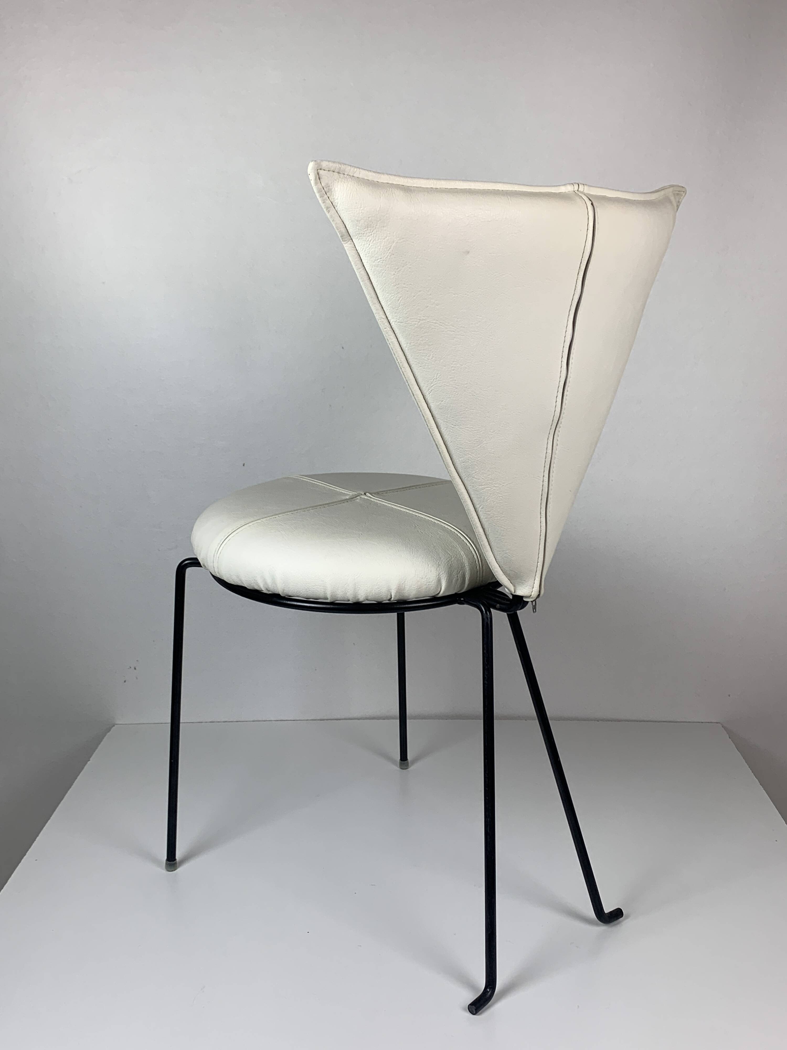 Set of 8 and one post modern dining chairs, 1980s by Lübke