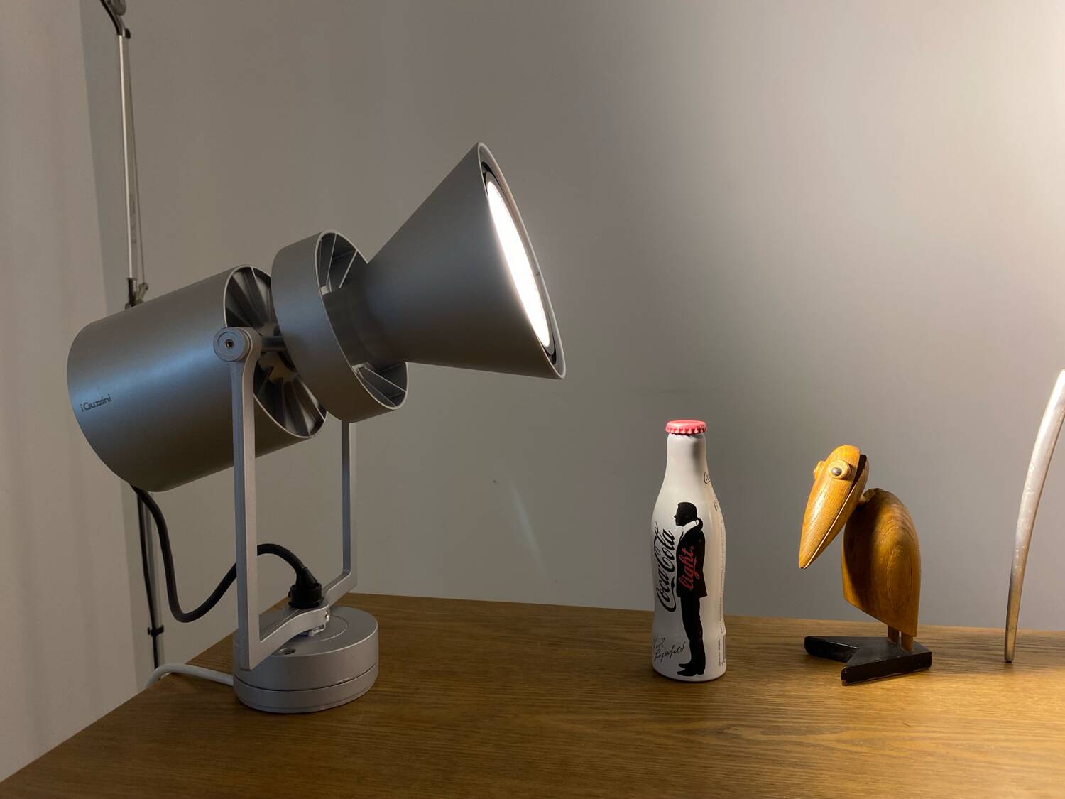 Wall lamp projector the parrot iguzzini vintage design 90s