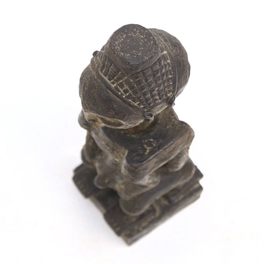 Ceramic statue inspired by Africa, 1960s