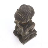 Ceramic statue inspired by Africa, 1960s