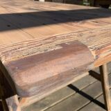 Vintage trestle table