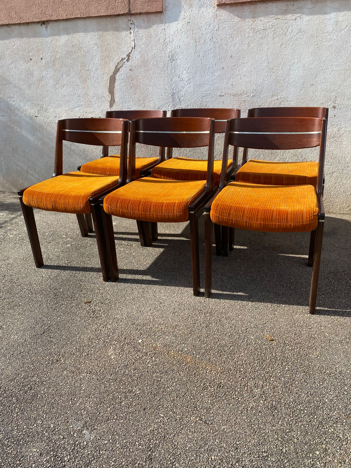 Set of 6 chairs 1970