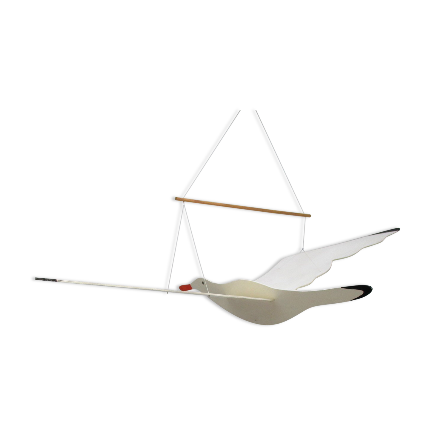 mobile wooden seagull 96 cm