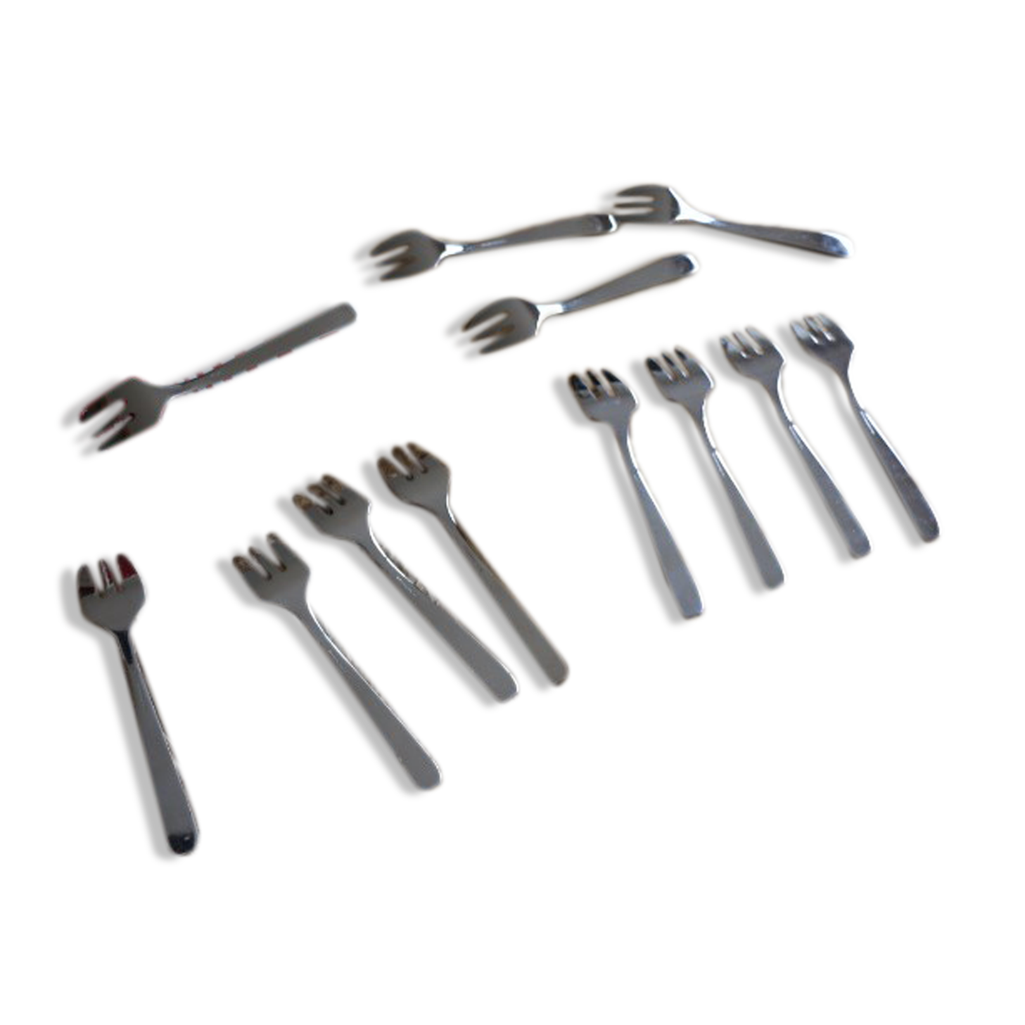 Box of 12 oyster forks Guy Degrenne