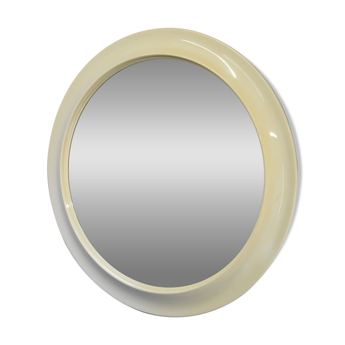 1970s Round Mirror, Italy