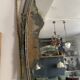 Large French Napoleon III Period Oval Bronze Wall Mirror, 19th Century