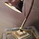 Art deco desk lamp brass and bronze copper