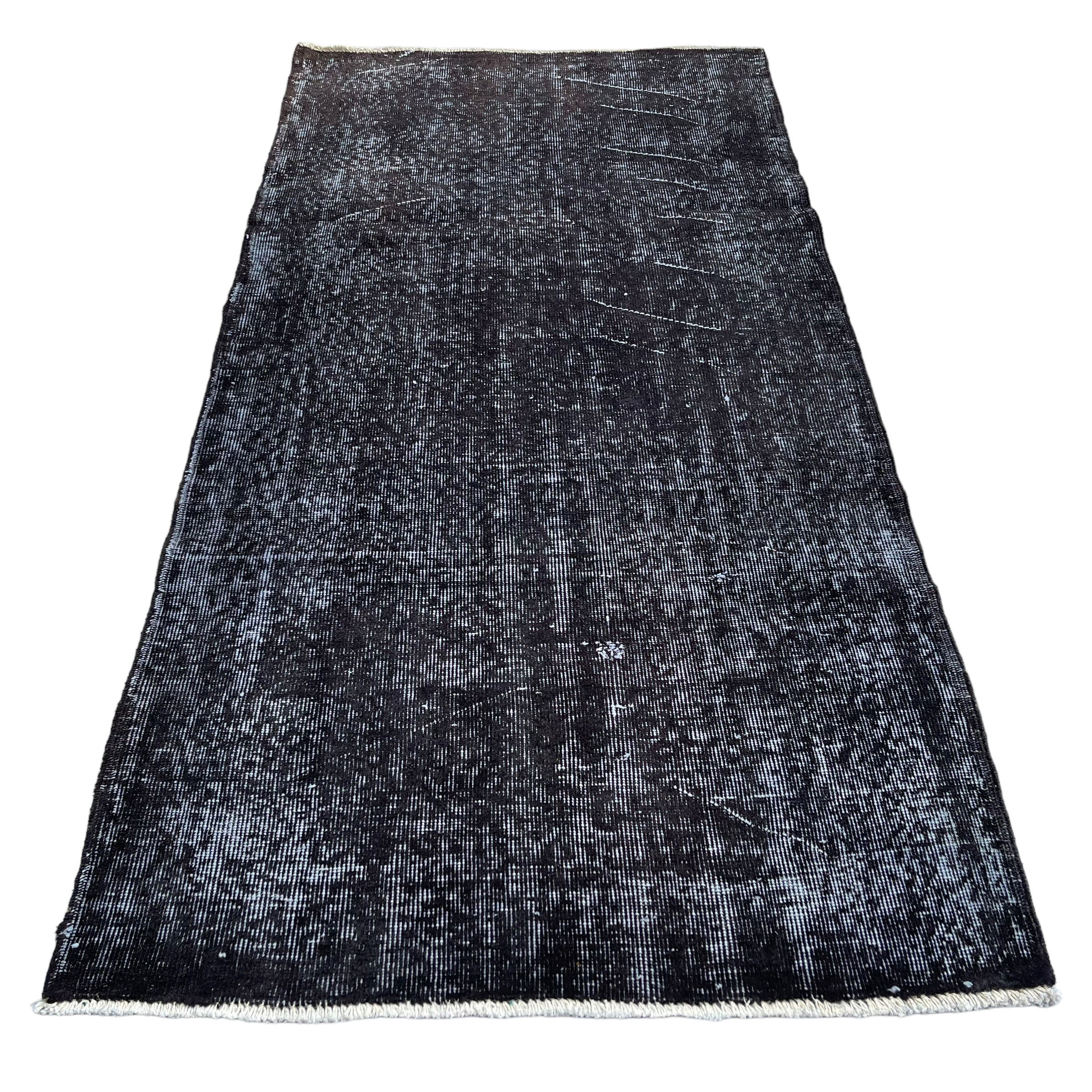 Vintage distressed turkish rug , 200 x 100 cm