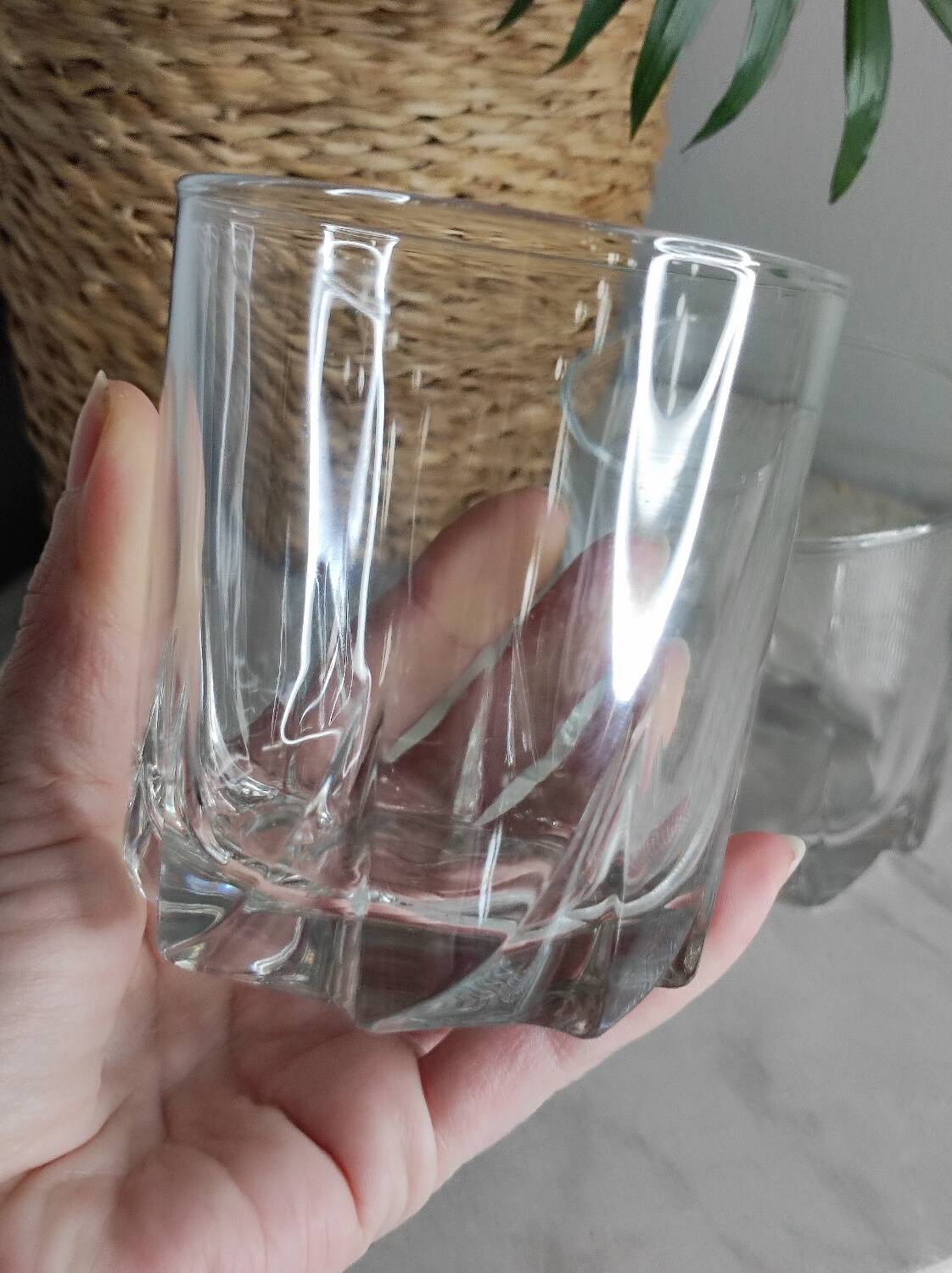Vintage whiskey glasses