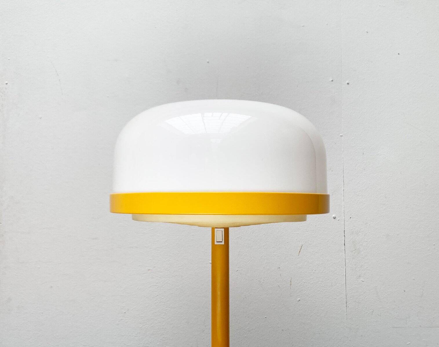 Lampe de table champignon allemande de l'ère spatiale Mid-Century de Kaiser Idell / Kaiser Leuchten, années 1960