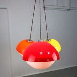 Set of 3 Space Age Pendant Lamps