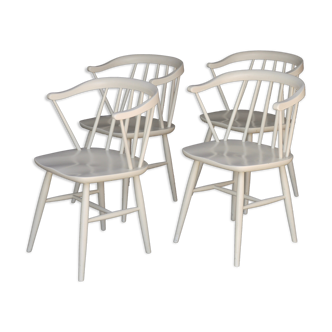 Fauteuils suédois de Nesto, années 1960, Set de 4