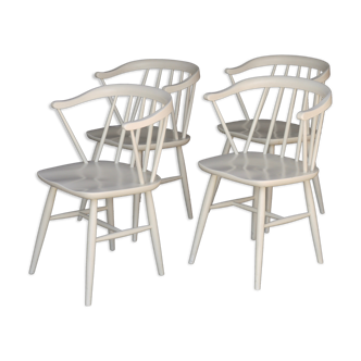 Swedish armchairs from nesto, 1960s, set of 4
