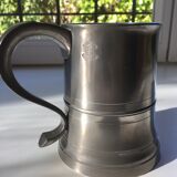 Beer mug in tin