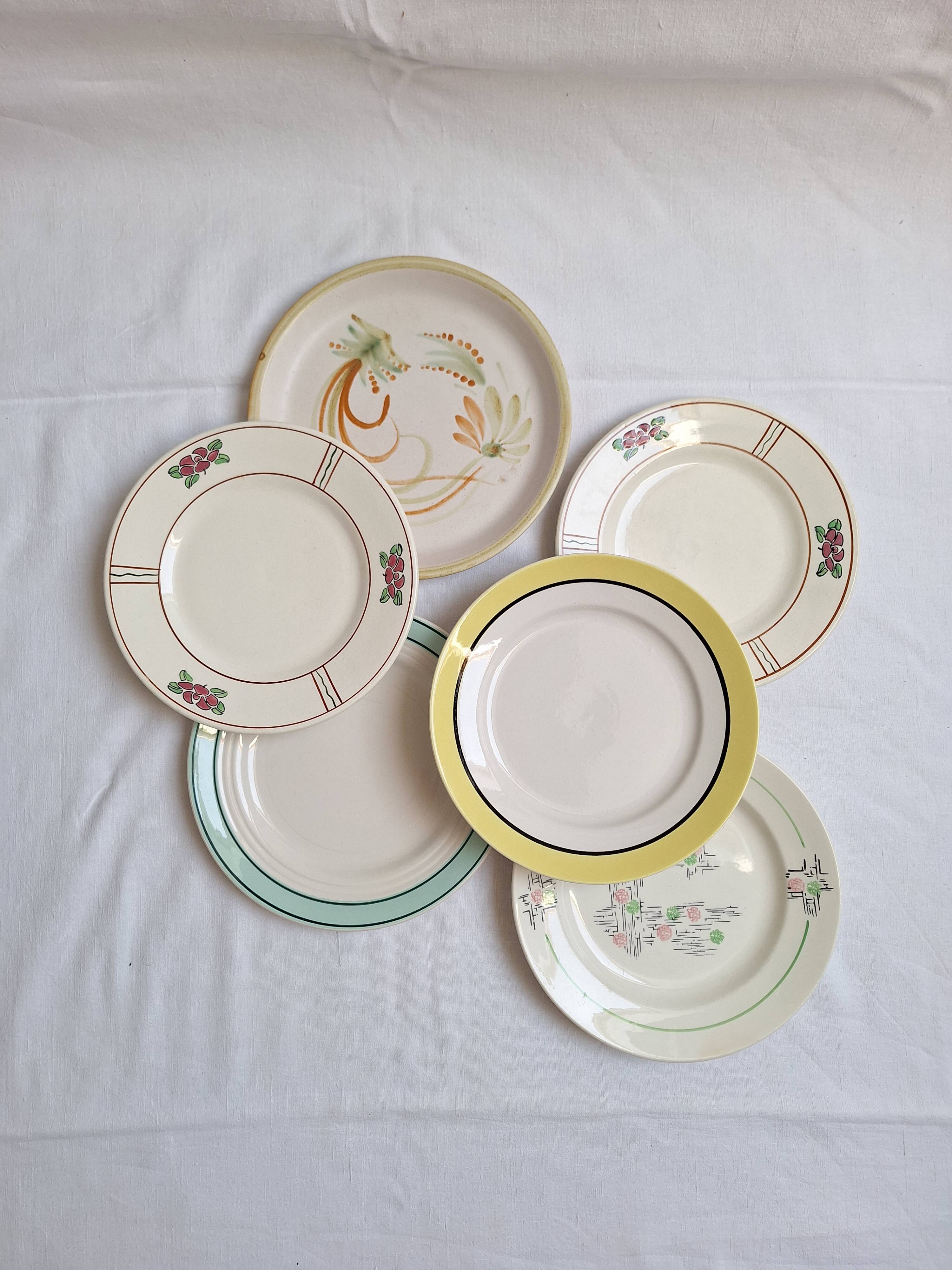 Flat plates Henriot, Céranord, Salins, Badonviller
