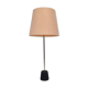 Lampe en acier avec pied en fonte, edition Arlus, circa 1960