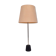 Lampe en acier avec pied en fonte, edition Arlus, circa 1960