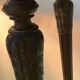 Louis XVI Style oak pedestal table Height: 76cm