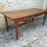 Oak farmhouse table