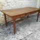 Table de ferme en chêne