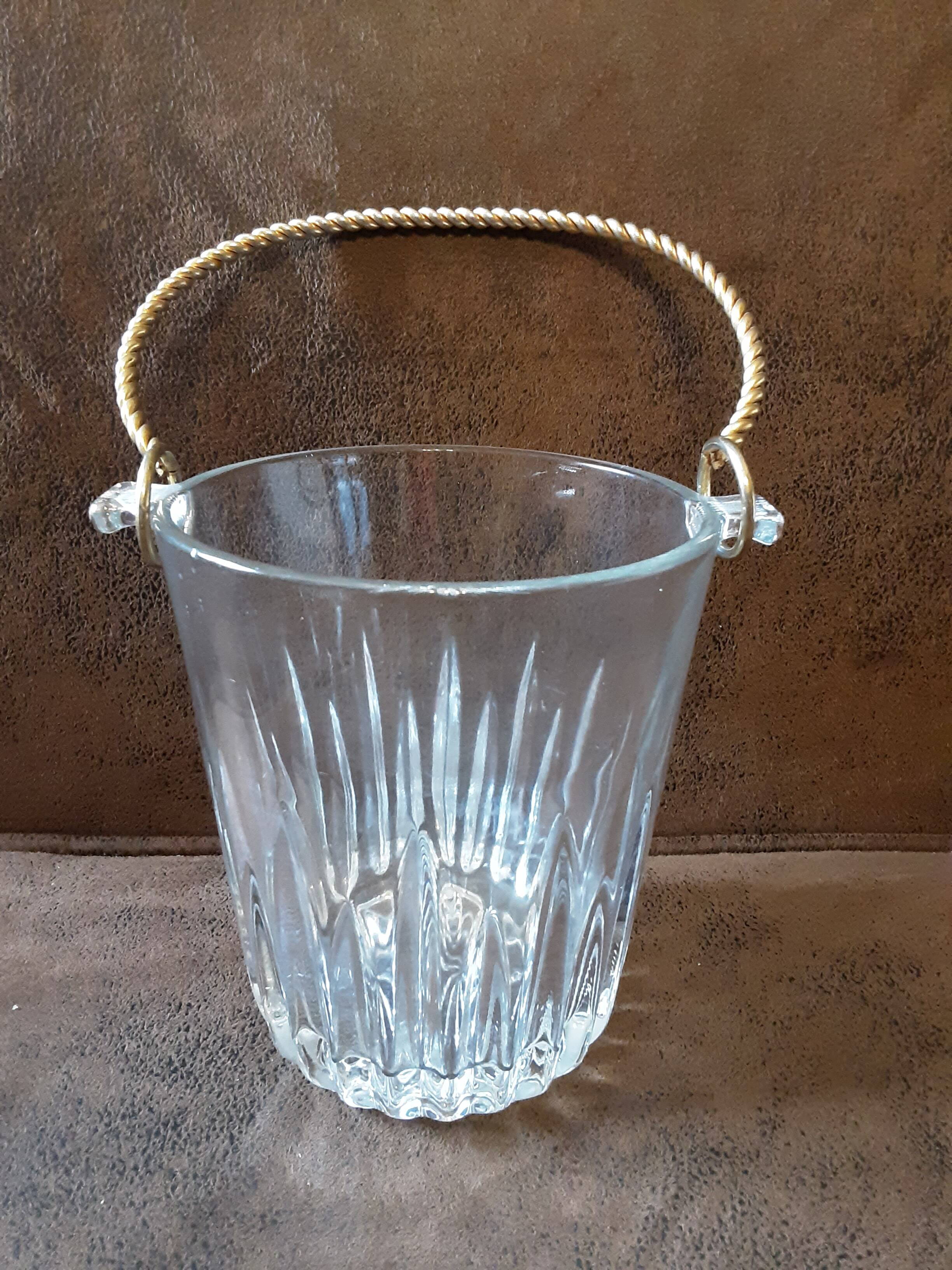 Crystal ice bucket