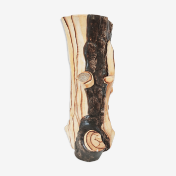 Vase tronc d'arbre cérart monaco
