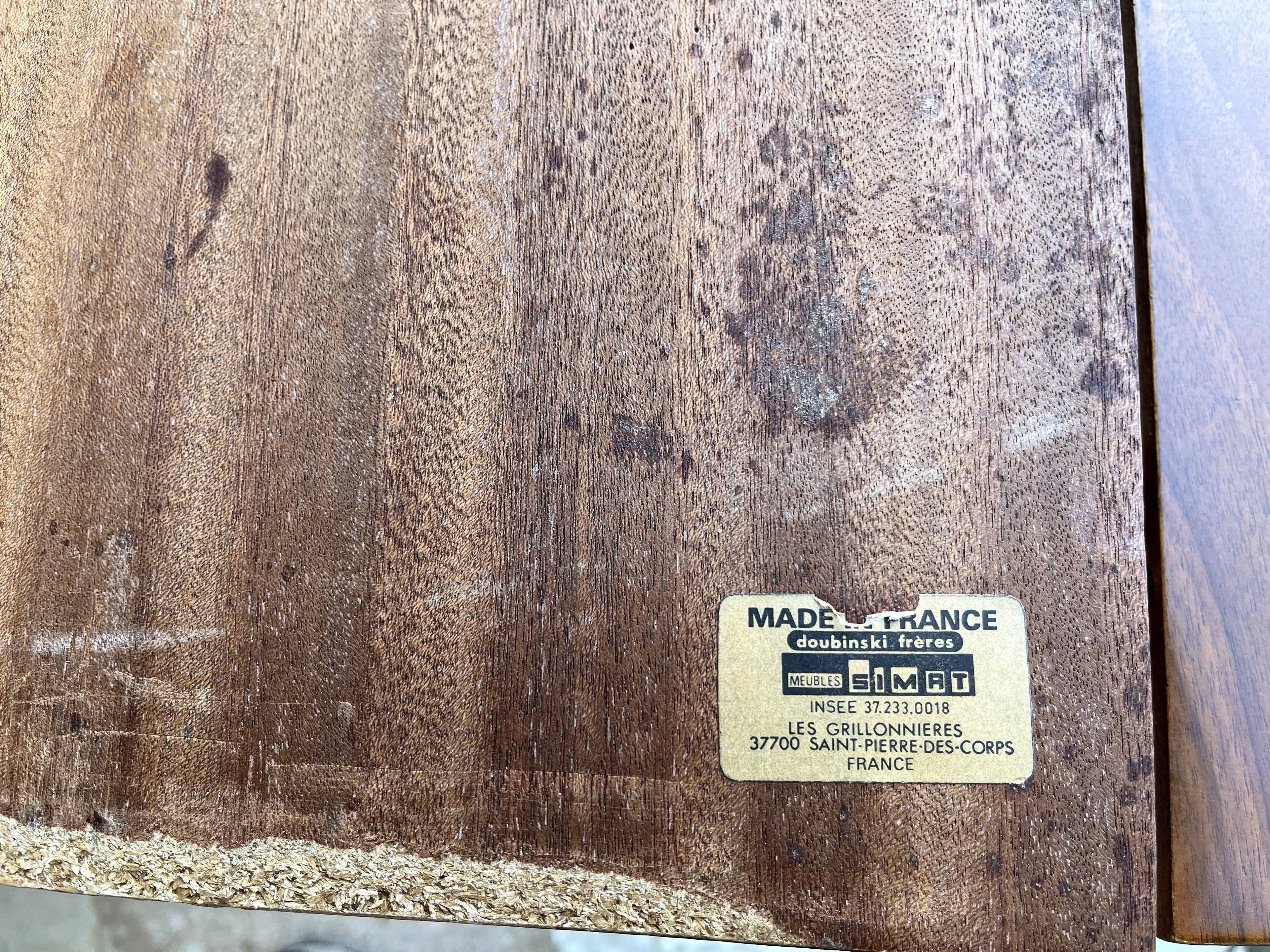 Vintage table 70's Dubinsky Brothers