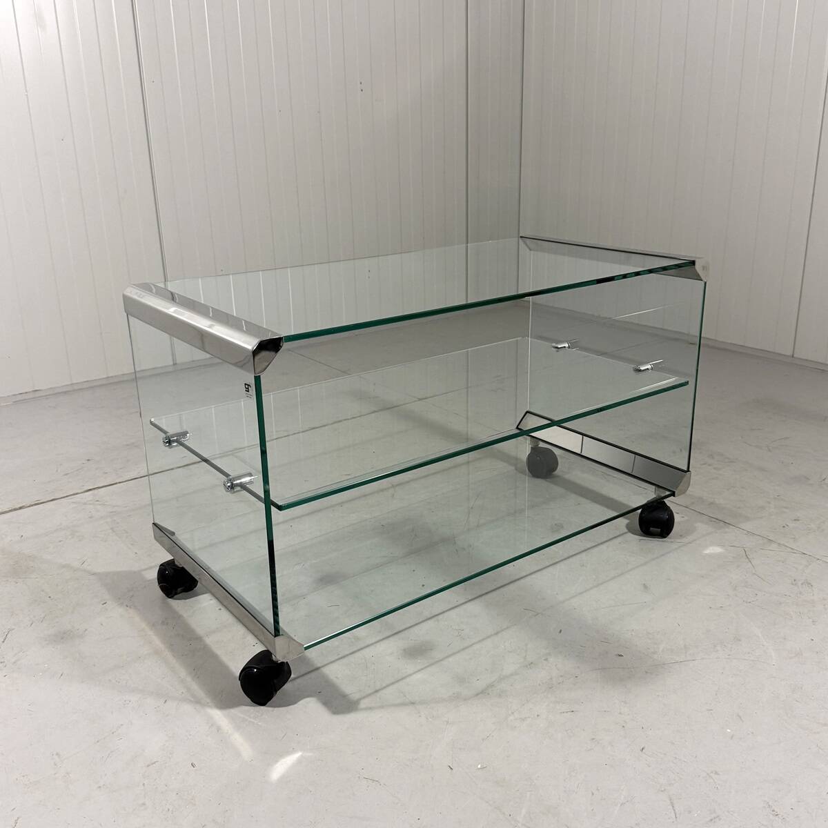 Gallotti&Radice audio rack, television table, side table Tris 1971
