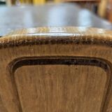 Table basse vintage 1970" bois ardoise
