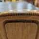 Vintage coffee table 1970" slate wood