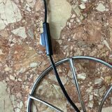 Chromed metal table lamp, 1970 design