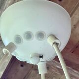 Vintage 3-light pendant light by Le Dauphin circa 1980s