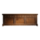 Handcrafted Solid Oak Chest with Rustic Carvings | Germany